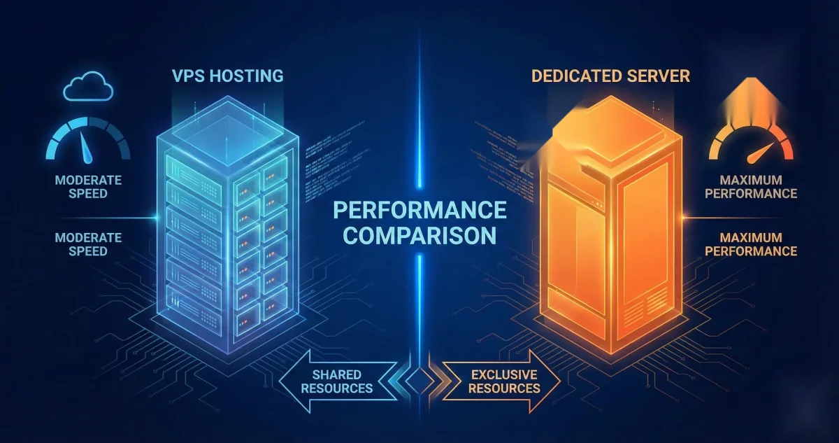 VPS vs Dedicated Server